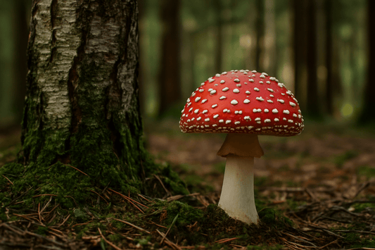 🍄 Fliegenpilz & Baum – Eine uralte Freundschaft: Die Mykorrhiza-Symbiose einfach erklärt - Druwids