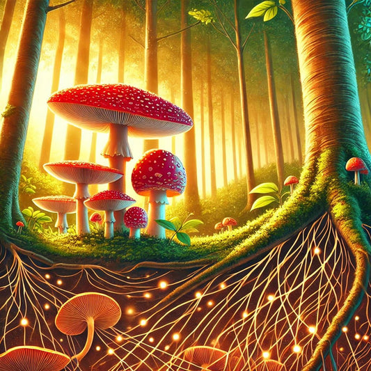 Faszinierende Fakten zu Mykorrhiza: Die symbiotische Beziehung des Fliegenpilzes zu Bäumen - Druwids