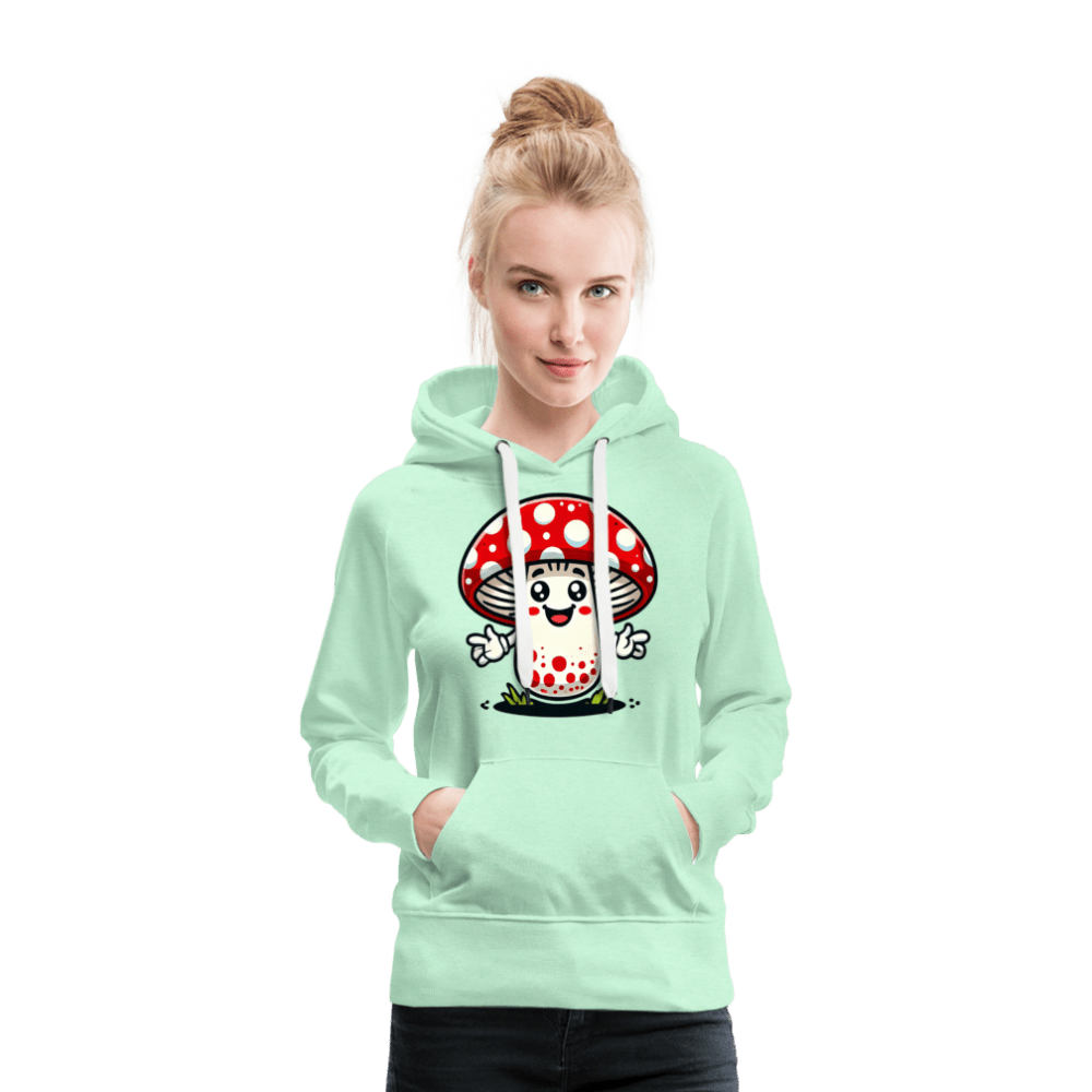 Women’s Premium Hoodie - Pilz Buddy - light mint