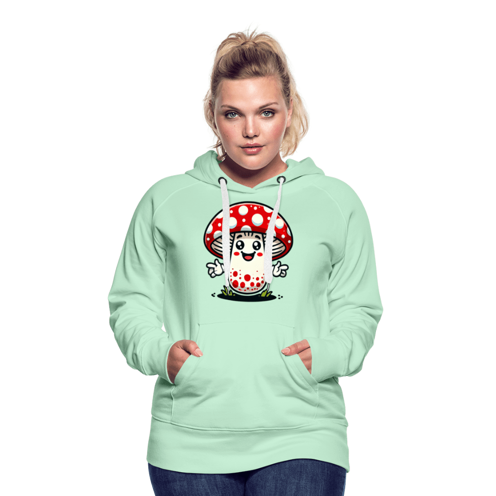 Women’s Premium Hoodie - Pilz Buddy - light mint